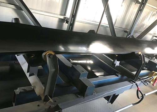 电子皮带秤安装现场 